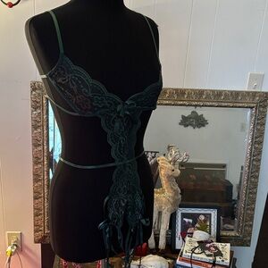 Elegant Green Lace Lingerie new XXL